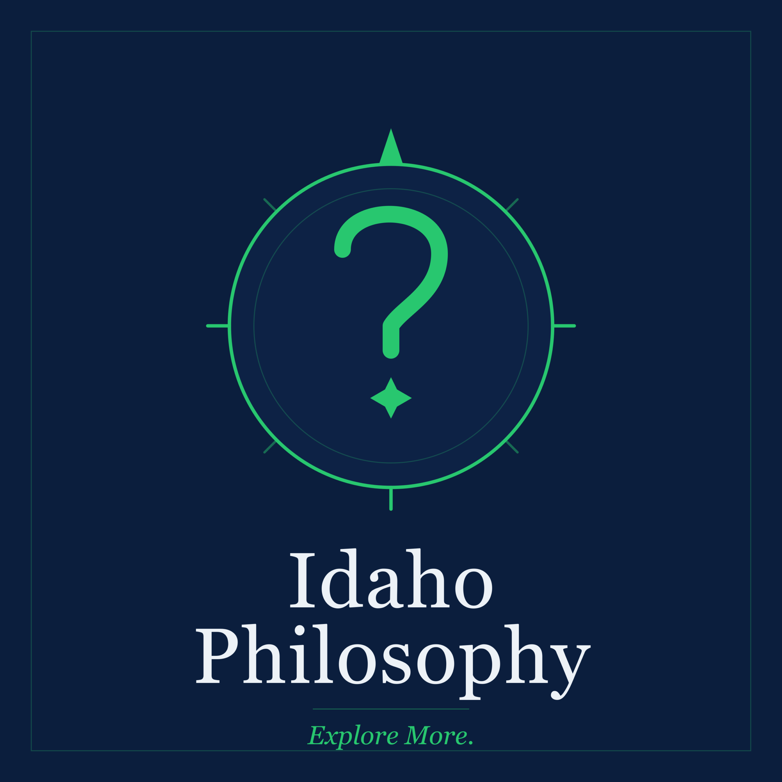 Idaho Philosophy